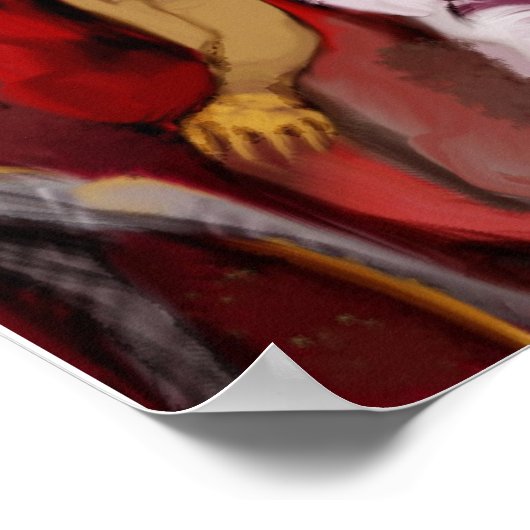 Carnaval Brasil Poster (Ecke)