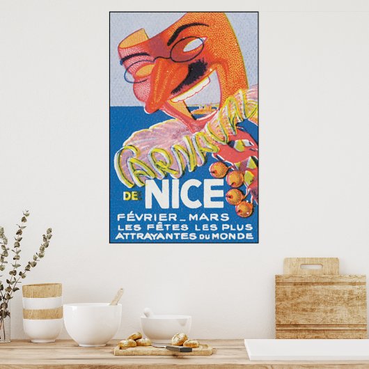 Carnaval De Nice Poster (Küche)
