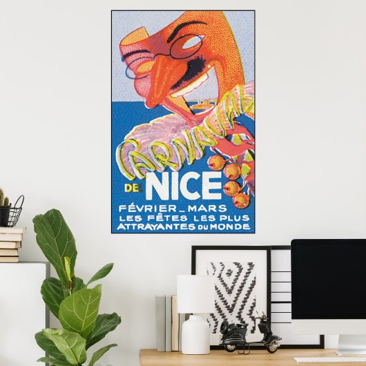 Carnaval De Nice Poster (Heimbüro)