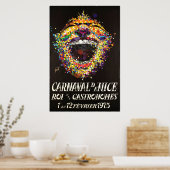 Carnaval de Nice, Roi des gastronomisches, Poster (Küche)