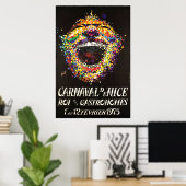 Carnaval de Nice, Roi des gastronomisches, Poster (Heimbüro)