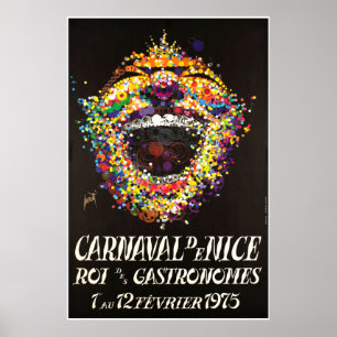 Carnaval de Nice, ROI-DESgastronomes, Plakat