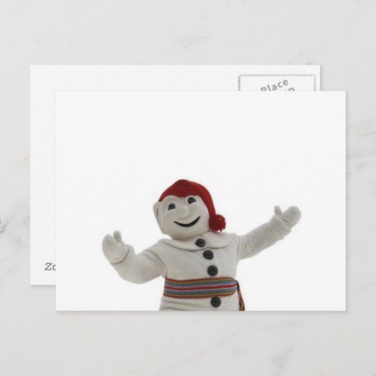 Carnaval de Québec Postkarte (Vorne/Hinten)