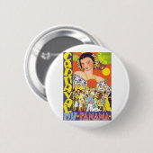 Carnaval in Panama Button (Vorne & Hinten)