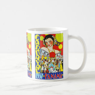 Carnaval in Panama Kaffeetasse
