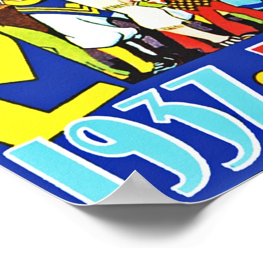 Carnaval in Panama Poster (Ecke)