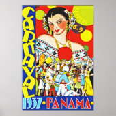 Carnaval in Panama Poster (Vorne)