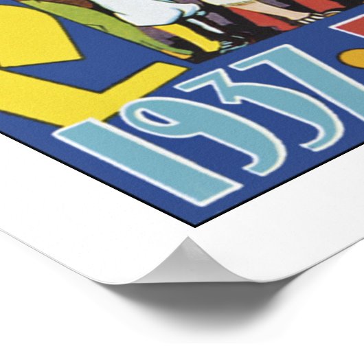 Carnaval in Panama Poster (Ecke)