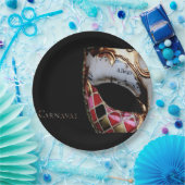 Carnaval - Italien - Maske Pappteller (Party)