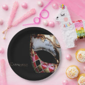 Carnaval - Italien - Maske Pappteller (Party)
