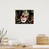 Carnaval Mask Poster (Küche)