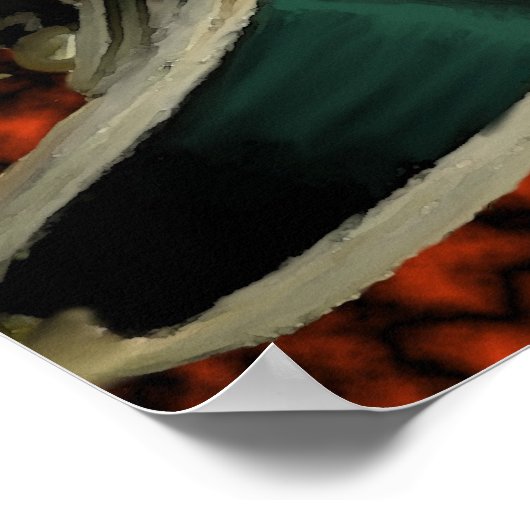 Carnaval Mask Poster (Ecke)