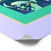 Carnaval ~ Panama ~ Vintage Travel Poster (Ecke)