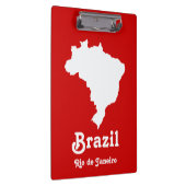 Carnaval Red Festive Brasilien: Emporio Moffa Klemmbrett (Rechts)