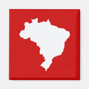 Carnaval Red Festive Brasilien: Emporio Moffa Magnet
