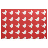 Carnaval Red Festive Brasilien Stoff (Fat Quarter (45,7 x 55,9 cm))