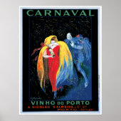 "Carnaval" Vinho do Porto Poster (Vorne)