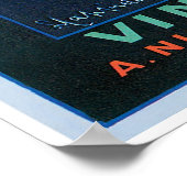 Carnaval Vinho do Porto Vintager Wein Poster (Ecke)