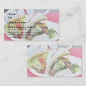 Carne Asada Visitenkarte (Vorne/Hinten)