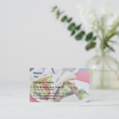 Carne Asada Visitenkarte (Stehend Vorderseite)