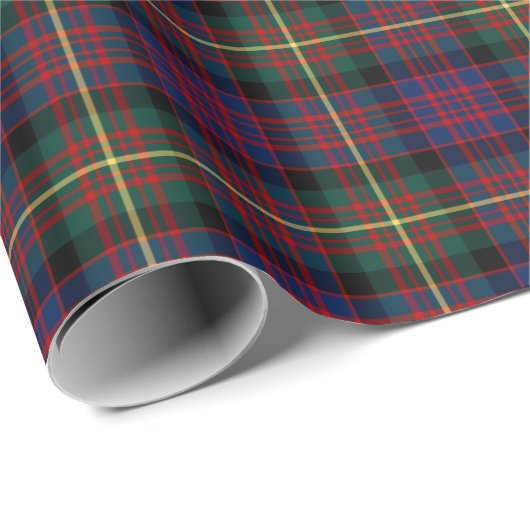 Carnegie Clan Tartan Geschenkpapier (Rolleneckpunkt)