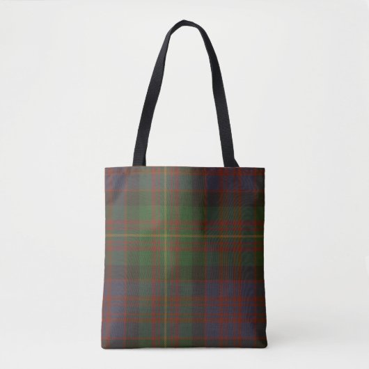 Carnegie Clan Tartan Tasche (Vorderseite)