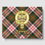 Carnegie Family Wiedersehen Gästebuch (Vorderseite)