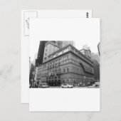 Carnegie Hall Postkarte (Vorne/Hinten)