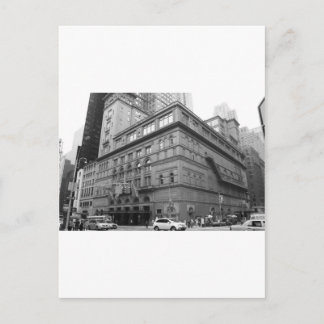 Carnegie Hall Postkarte