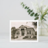 Carnegie Lawther Library, Red Wing, Minnesota Postkarte (Stehend Vorderseite)