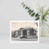 Carnegie Library, Little Falls, New Jersey Vintag Postkarte (Stehend Vorderseite)