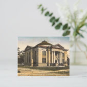 Carnegie Library, Shawnee, Oklahoma, Vintag Postkarte (Stehend Vorderseite)