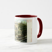 Carnegie Library, Yonkers, NY 1906 Vintag Tasse (VorderseiteRechts)
