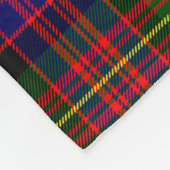 Carnegie Modern Clan Abzeichen Tartan Kariert Fleecedecke (Ecke)
