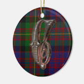 Carnegie Pläd Monogram ornament (Links)