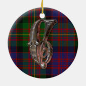 Carnegie Pläd Monogram ornament (Hinten)