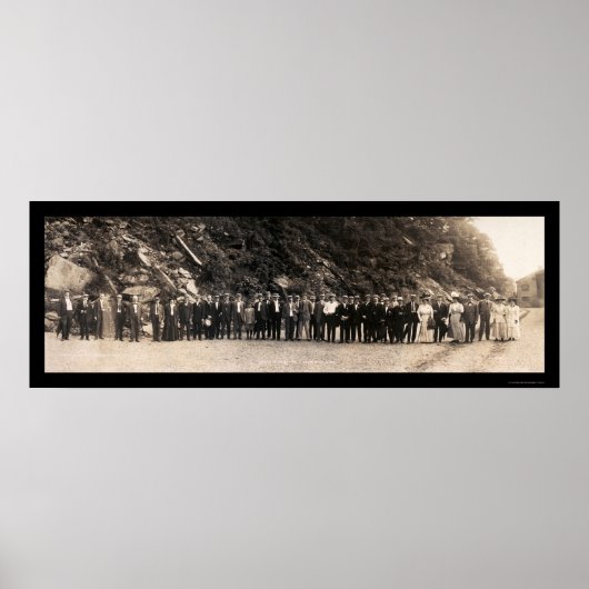 Carnegie Steel Company Foto 1908 Poster (Vorne)