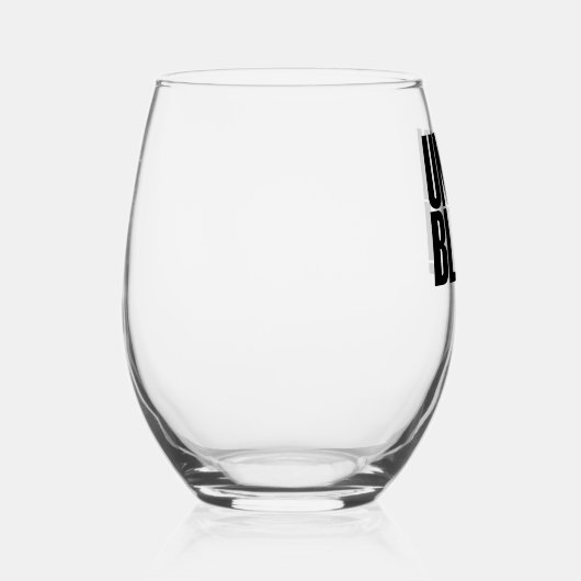 Carnesmuradi Weinglas Ohne Stiel (Rechts)