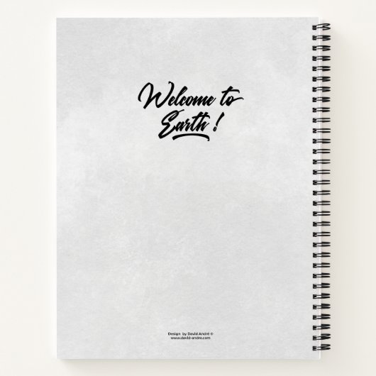 Carnet à spirale anpassbar // Crocus Notizblock (Rückseite)