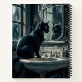 Carnet Black Cat 03 Notizblock (Rückseite)