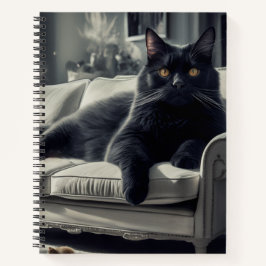 Carnet Black Cat 04 Notizblock
