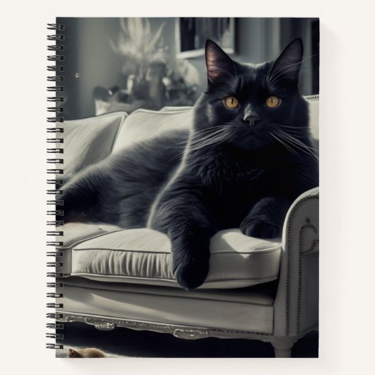 Carnet Black Cat 04 Notizblock (Vorderseite)