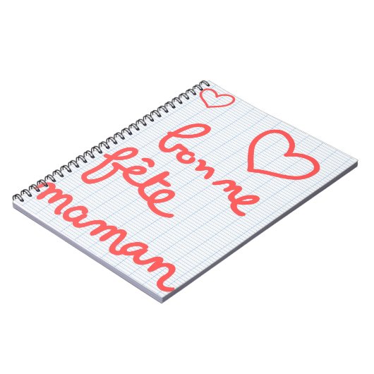 Carnet Bon Day Mama Notizblock (Linke Seite)