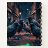 Carnet Corbeau 04 Notizblock (Rückseite)