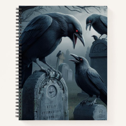 Carnet Corbeau 05 Notizblock (Vorderseite)