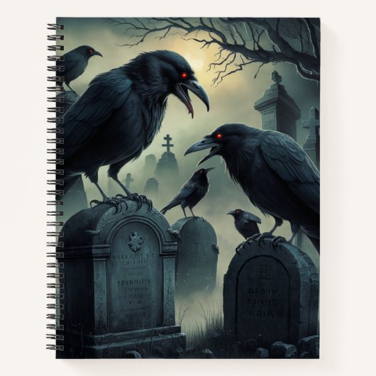 Carnet Corbeau 06 Notizblock (Vorderseite)