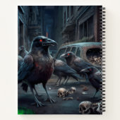 Carnet Corbeau Notizblock (Rückseite)