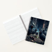 Carnet Corbeau Notizblock (Innenseite)