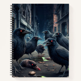 Carnet Corbeau Notizblock
