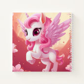 Carnet Cute Licorne Notizblock (Rückseite)